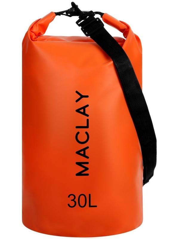 Гермомешок туристический Maclay 30L, 500D, цвет оранжевый