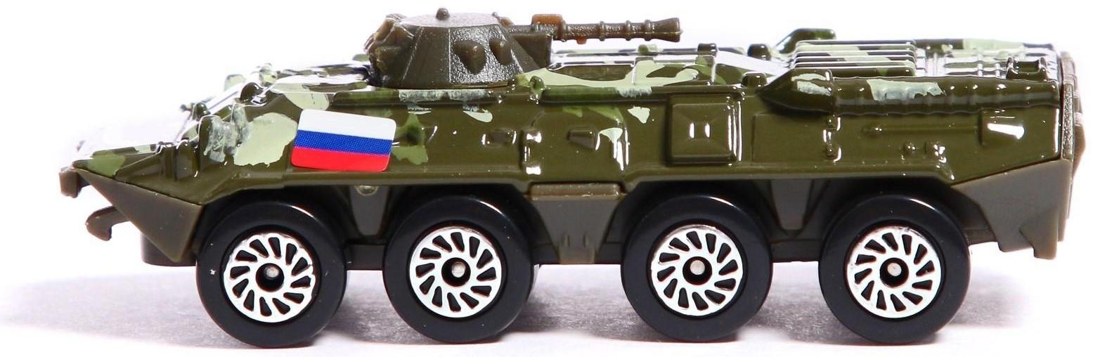 Машина металлическая «Военная техника», 7,5 см, цвета МИКС