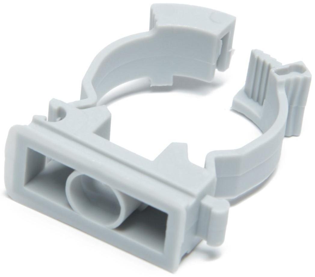 Клипса с замком ТУНДРА 25 мм, 1 шт