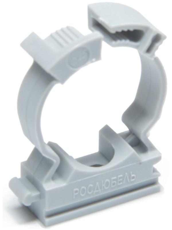 Клипса с замком ТУНДРА 25 мм, 1 шт