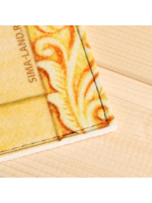 Коврик банный придверный с принтом 