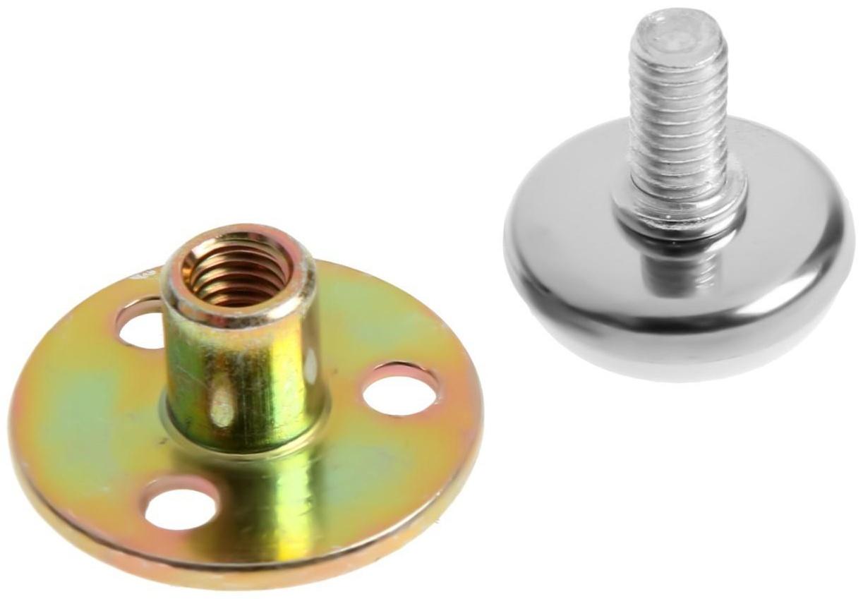 Мебельный фиксатор ТУНДРА, регулируемый, 28-39 мм.