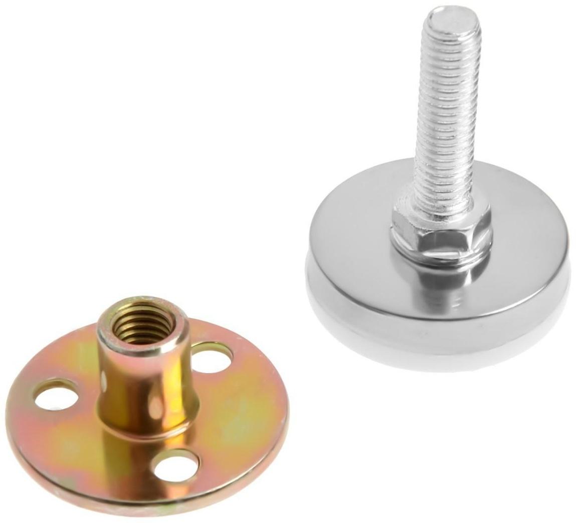 Мебельный фиксатор ТУНДРА, регулируемый, 45-58 мм.