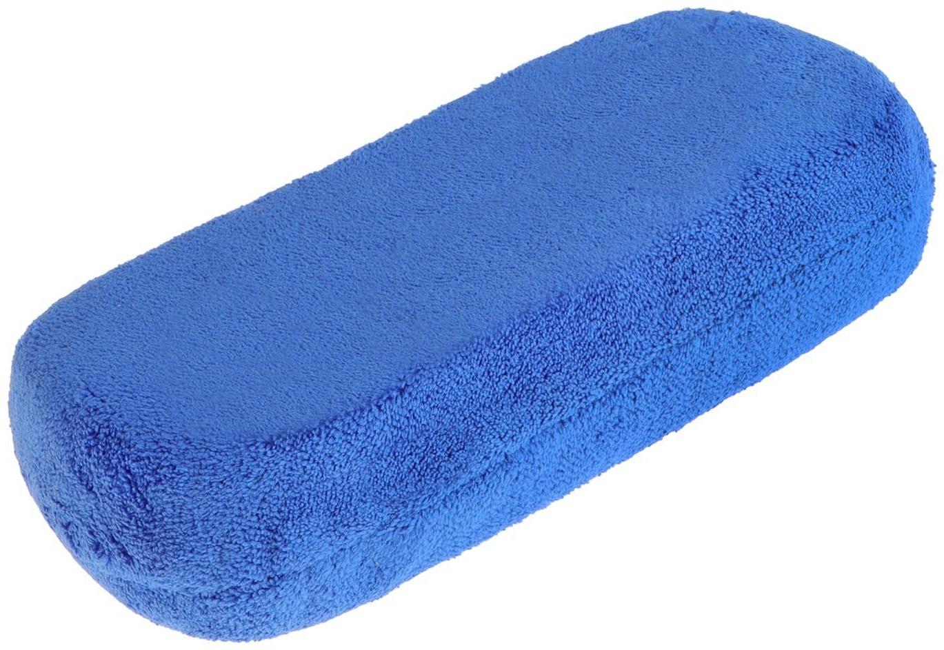 Губка для мытья авто 20×9 см, замшевая