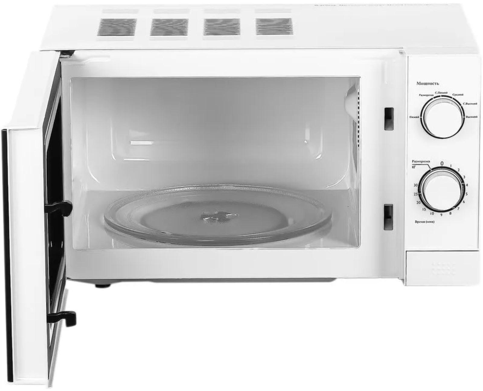 Микроволновая печь Galanz MOS-2009MW, 700 Вт, 20 л, белая