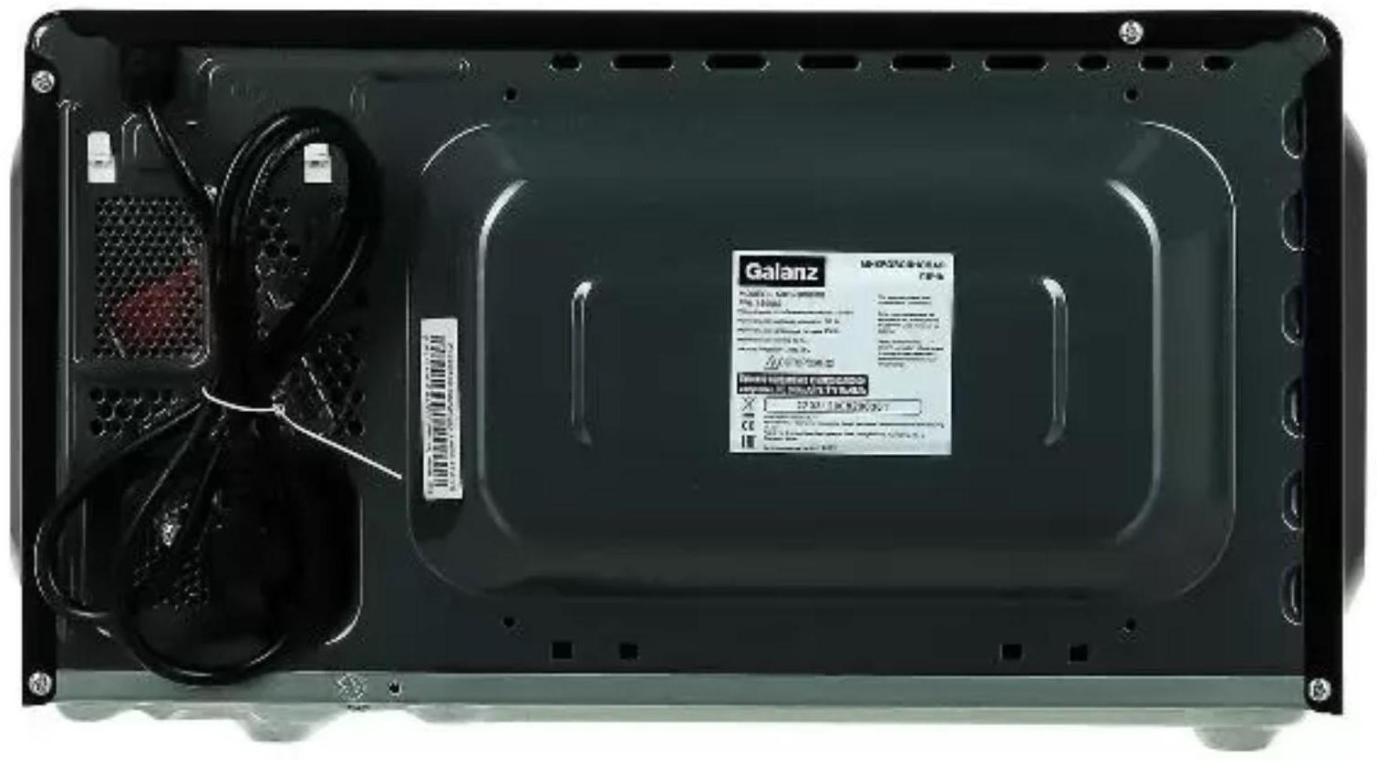 Микроволновая печь Galanz MOS-2008MB, 700 Вт, 20 л, чёрная