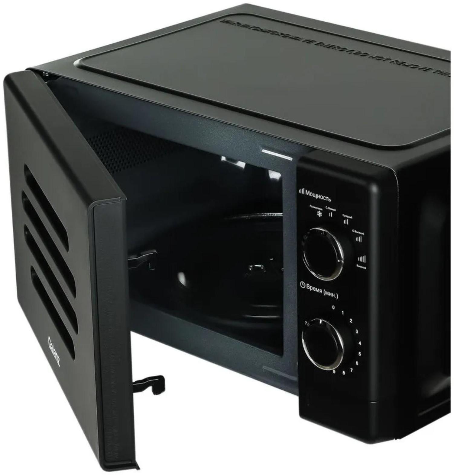Микроволновая печь Galanz MOS-2007MB, 700 Вт, 20 л, чёрная