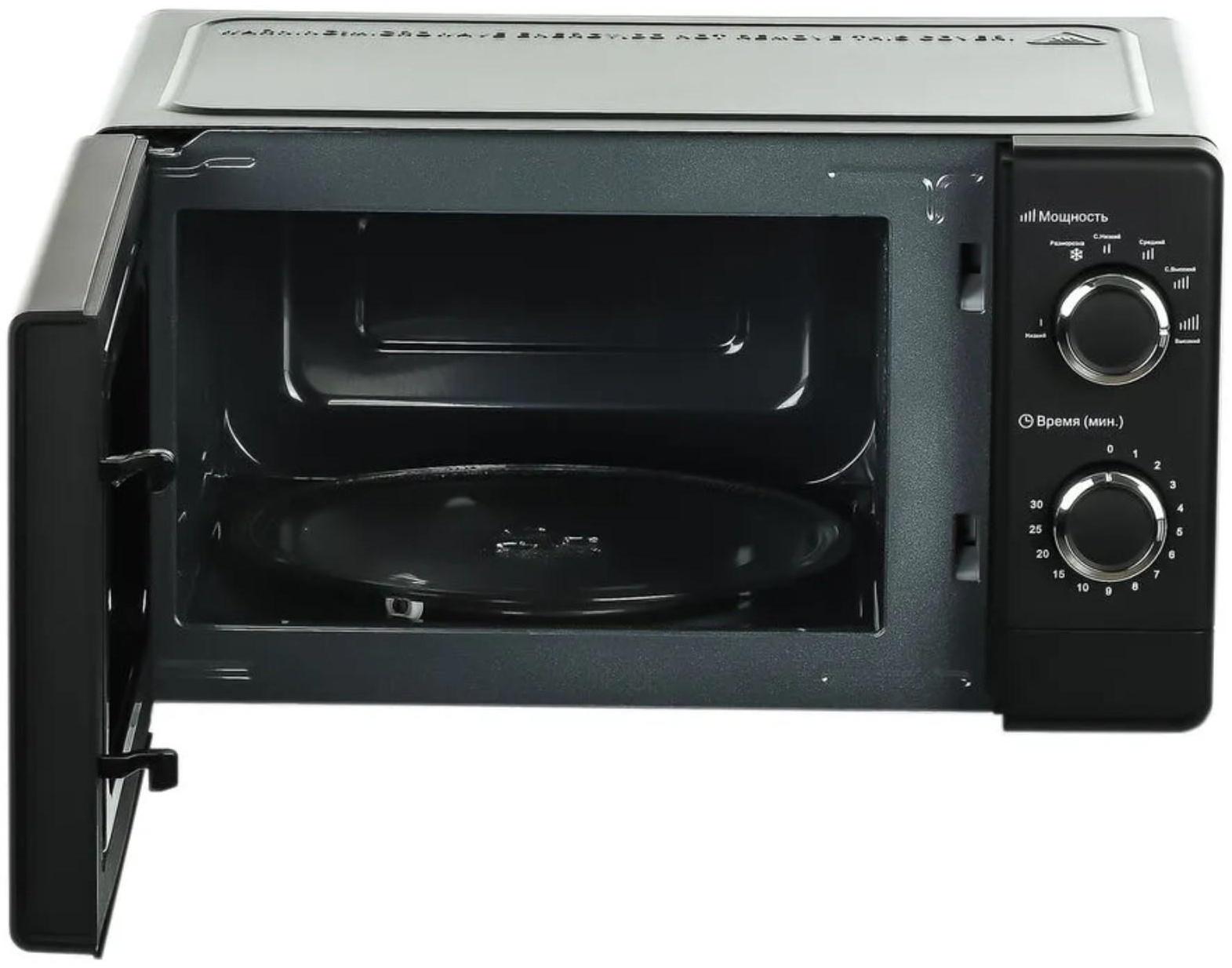 Микроволновая печь Galanz MOS-2007MB, 700 Вт, 20 л, чёрная