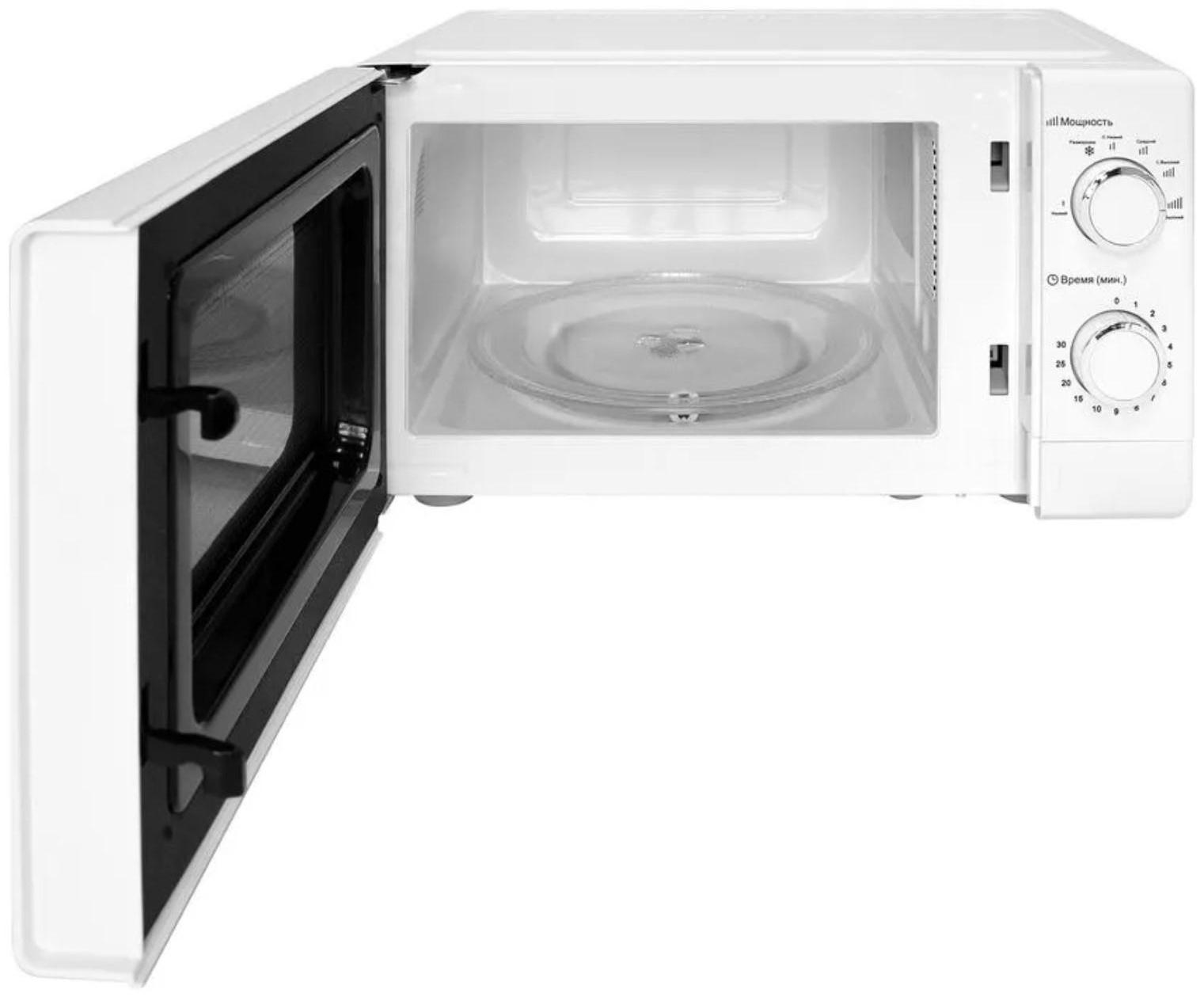 Микроволновая печь Galanz MOS-2007MW, 700 Вт, 20 л, белая