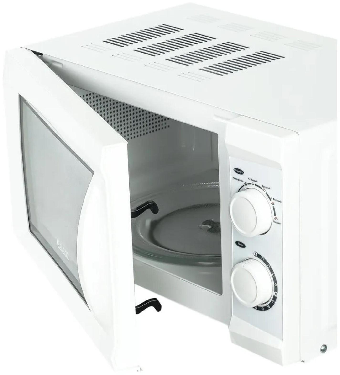 Микроволновая печь Galanz MOS-2002MW, 700 Вт, 20 л, белая