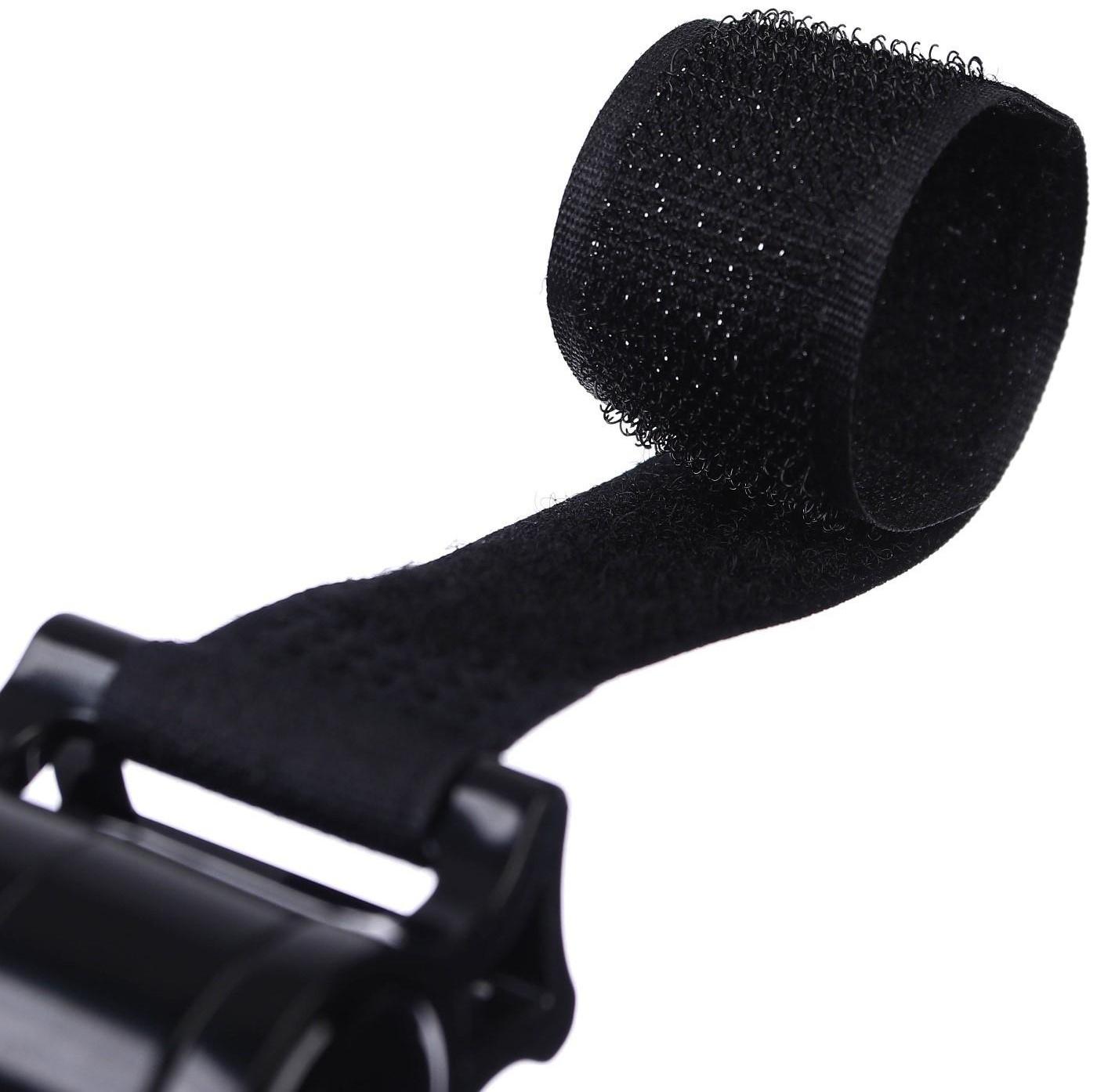 Крючок-вешалка (1 шт.), пластиковый на липучке, цвет черный