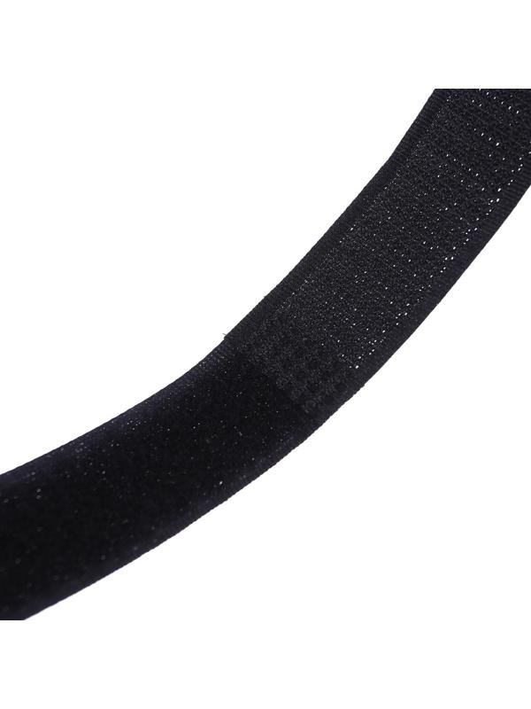 Крючок-вешалка (1 шт.), пластиковый на липучке, цвет черный