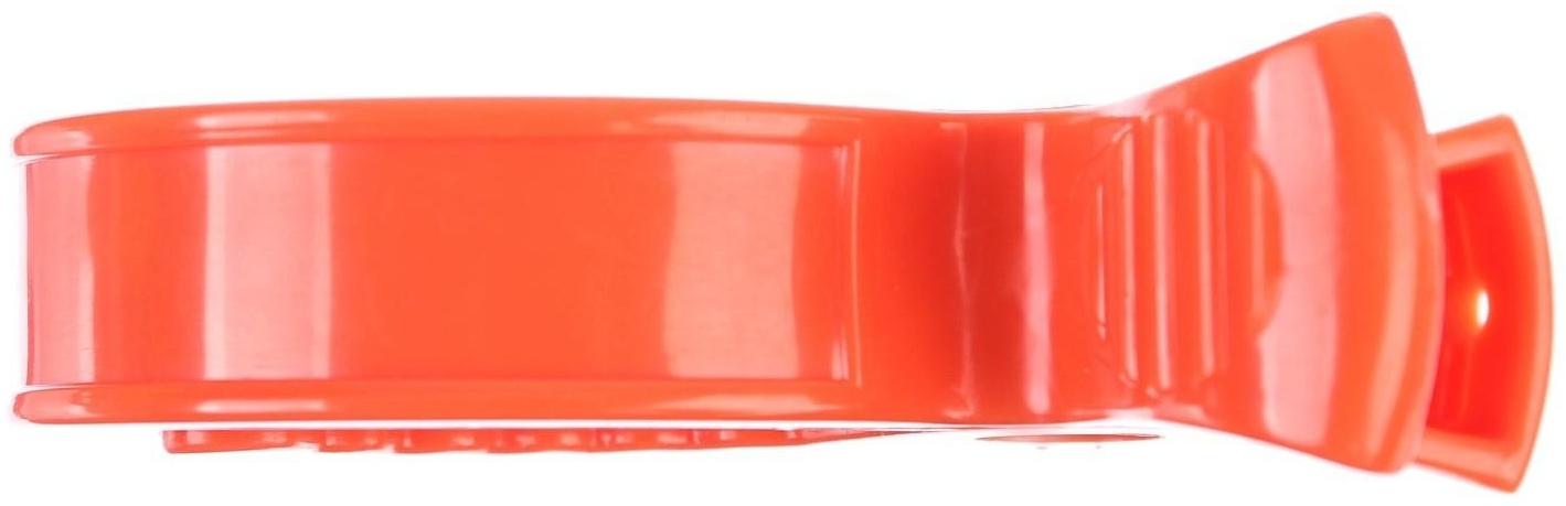 Универсальный зажим - прищепка для игрушки/пледа на коляску, цвет оранжевый