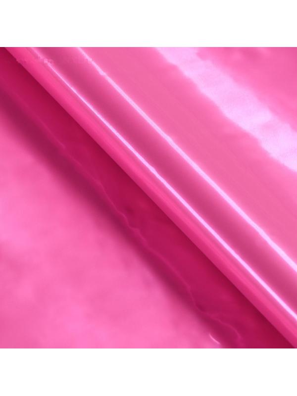 Полисилк двухсторонний Розовый + Серебро 1 х 20 м