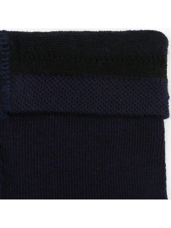 Колготки детские мелкая коса, цвет тёмно-синий, рост 122-128