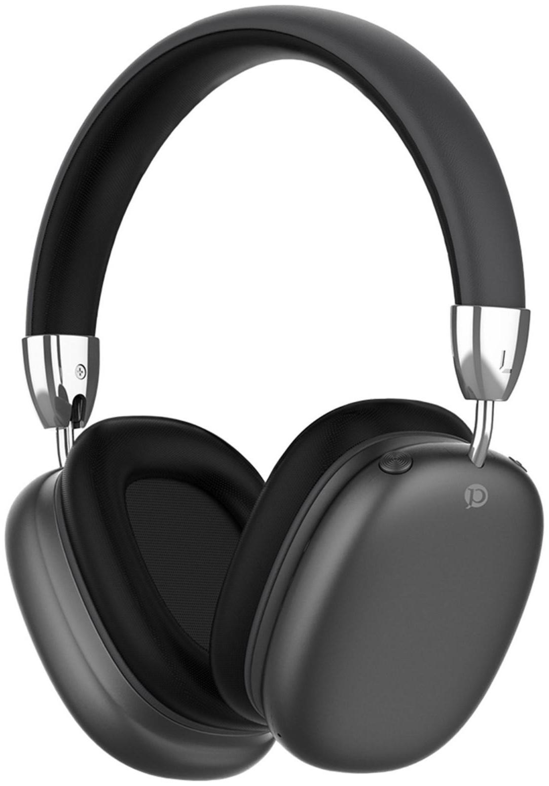 Наушники PERO BH02, беспроводные, полноразмерные, микрофон, 300 мАч, до 8 часов, черные