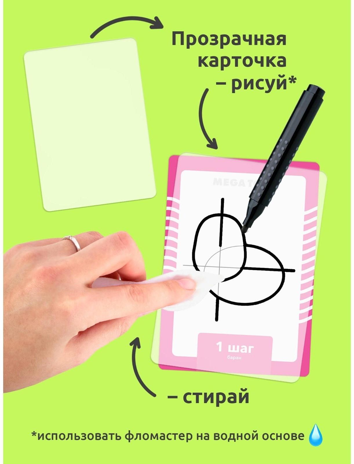 Головоломка «Развивающие карточки. Учимся рисовать»