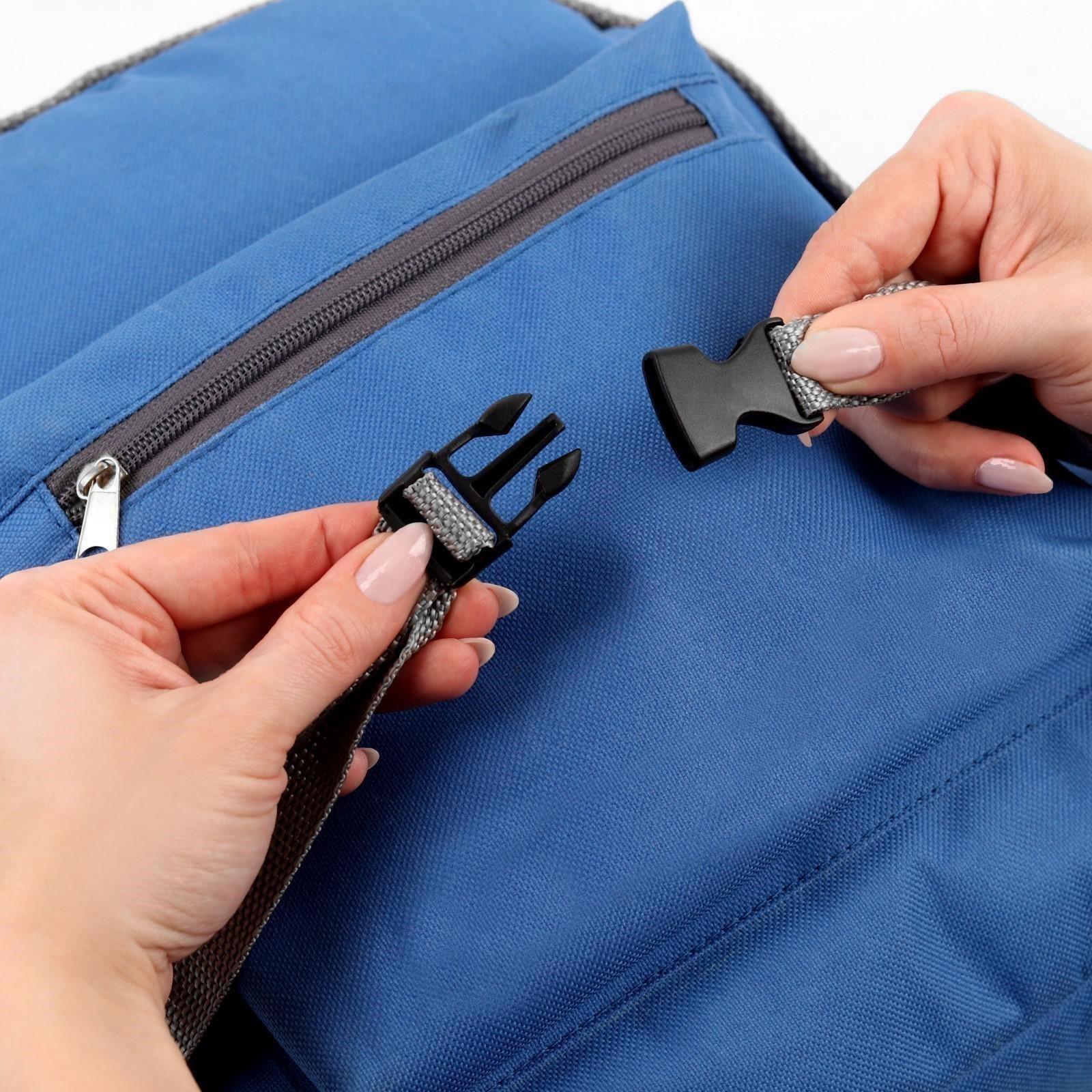 Фастекс 50 мм, нагрузка до 15 кг, 10 шт, цвет чёрный