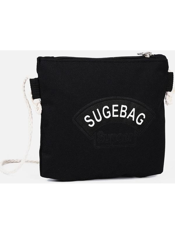 Рюкзак на молнии, наружный карман, набор шопер, сумка, цвет чёрный