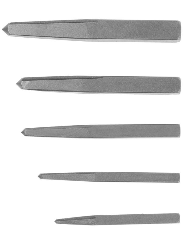 Набор экстракторов ТУНДРА, 5 шт., 45 сталь, диапазон М4-М16