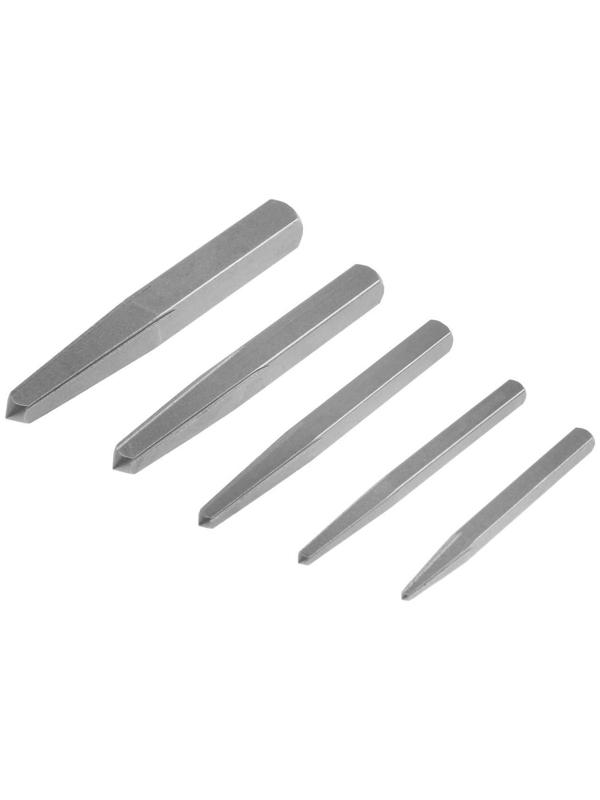 Набор экстракторов ТУНДРА, 5 шт., 45 сталь, диапазон М4-М16