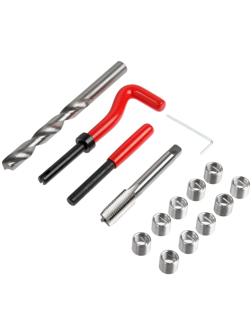 Набор для восстановления резьбы ТУНДРА, М12х1.75, 15 предметов