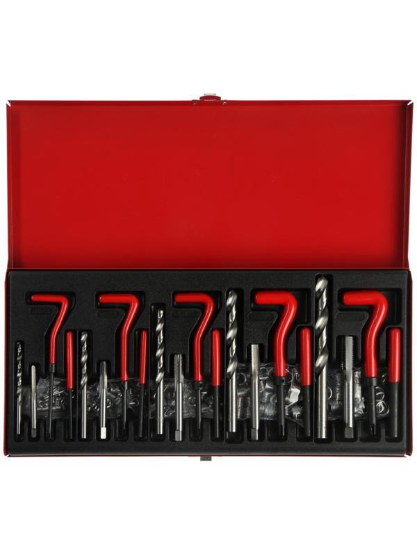 Набор для восстановления резьбы ТУНДРА, М5-М12, 131 предмет