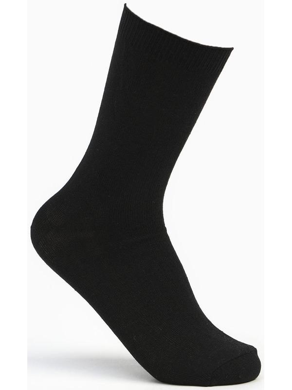 Носки мужские, цвет чёрный, размер 27