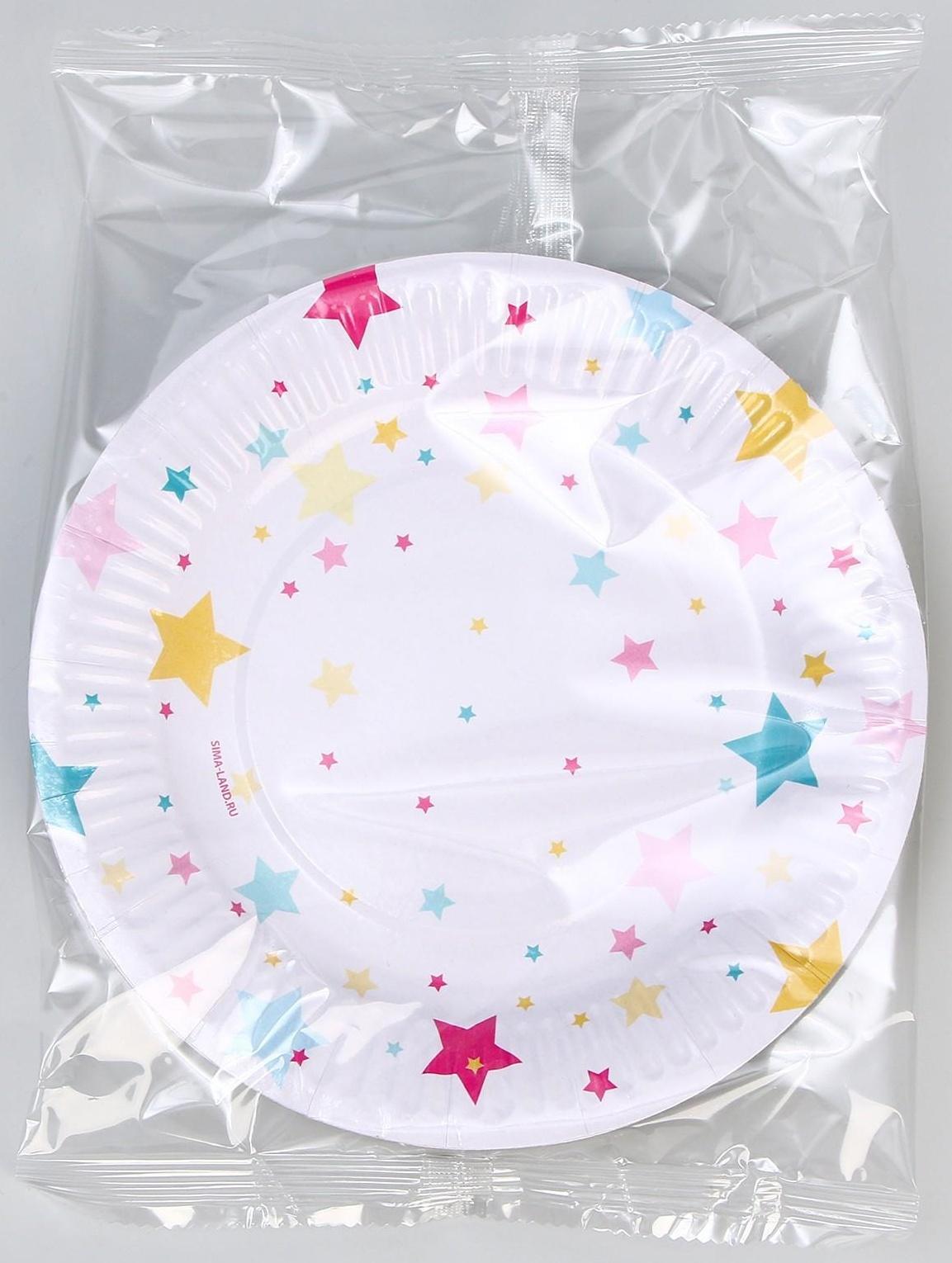 Тарелка бумажная 