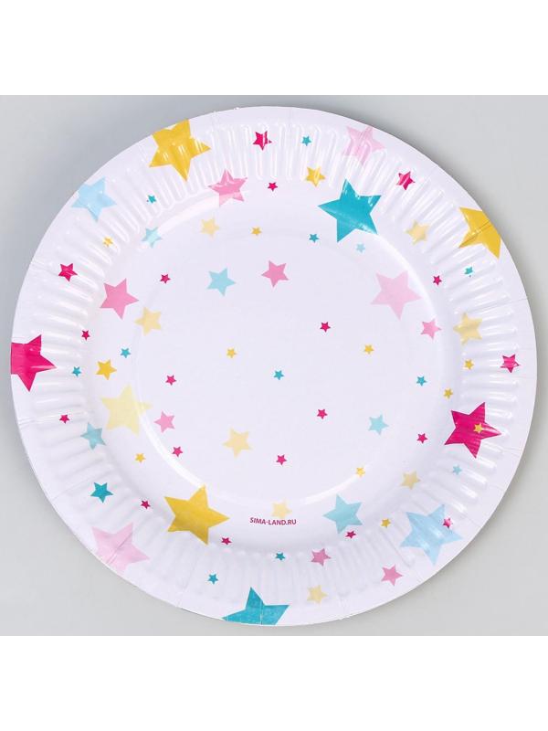 Тарелка бумажная 