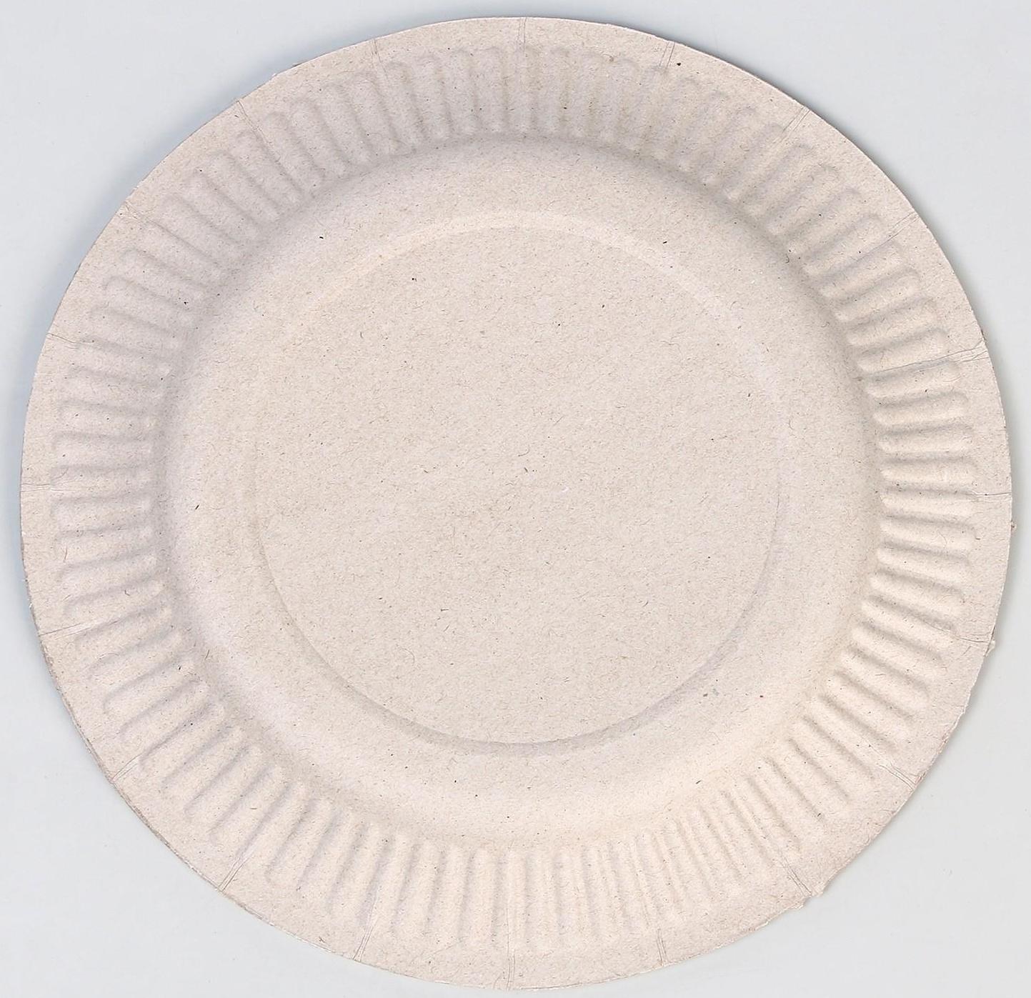 Тарелка бумажная 