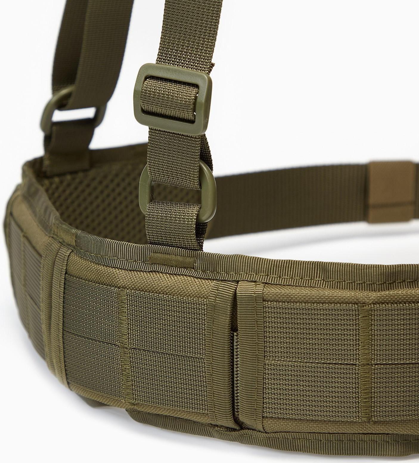 Пояс разгрузочный на лямках, хаки