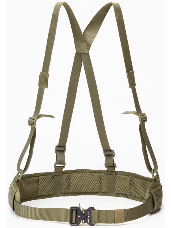 Пояс разгрузочный на лямках, хаки
