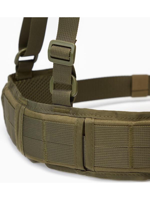 Пояс разгрузочный на лямках, хаки