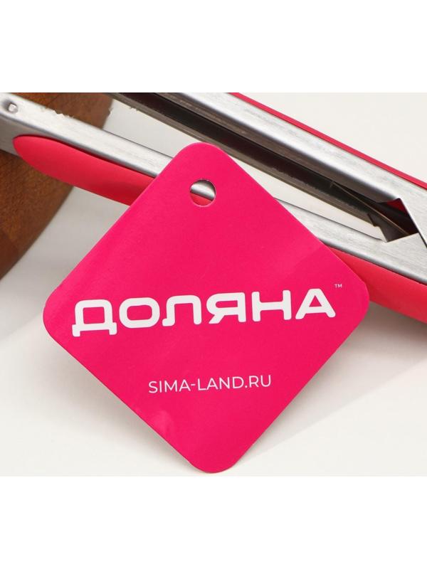 Щипцы гарнирные Доляна «Лист», 23×3,5 см