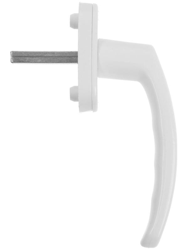 Ручка пластиковая, оконная, цвет белый