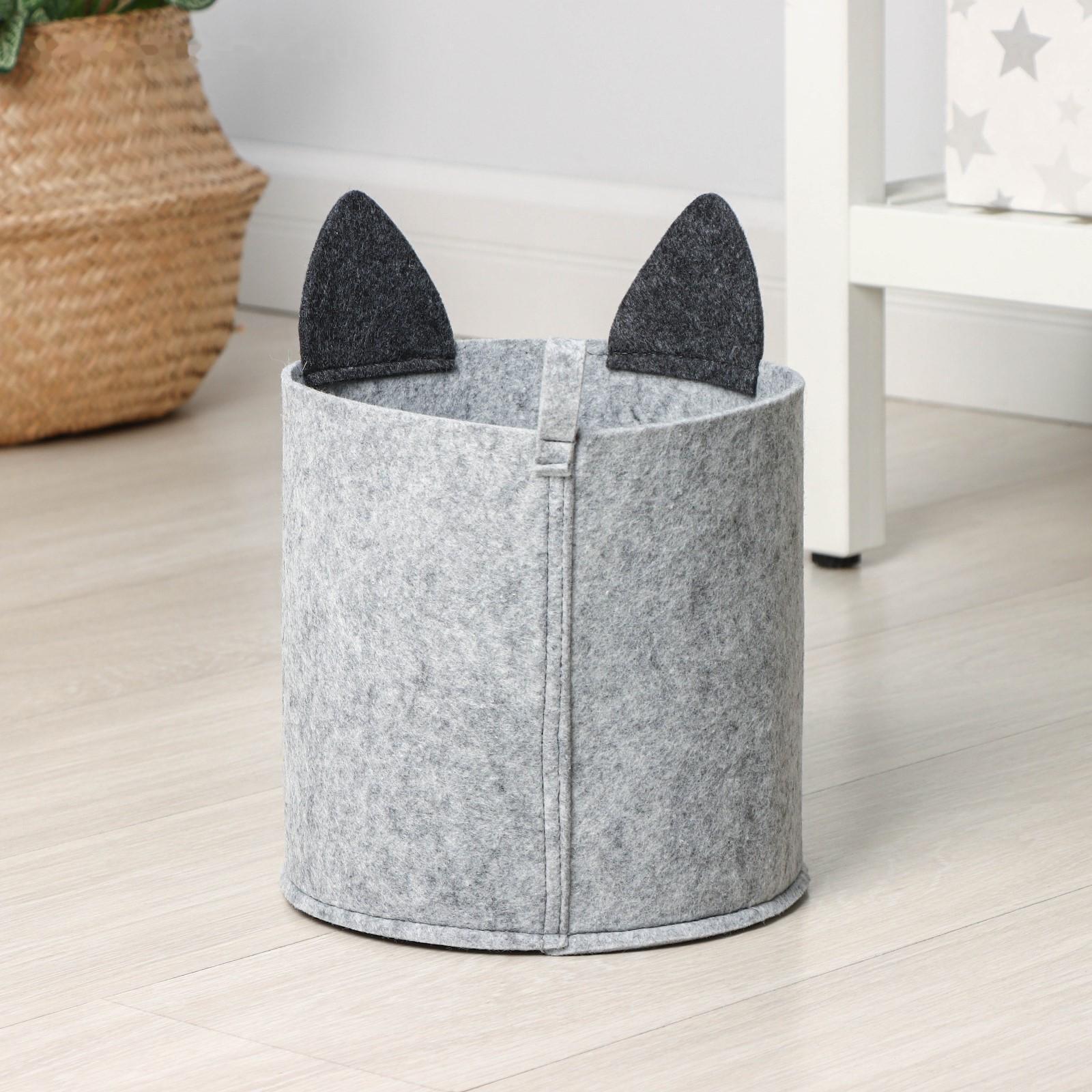 Органайзер для хранения «FUNNY. Котик», малый, 24×24×22 см, 8 л