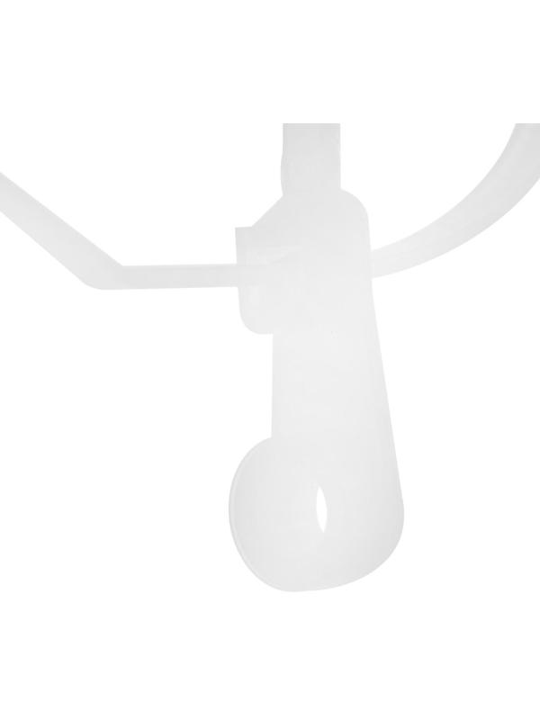 Хомут-стяжка с монтажным отверстием, 3х120 мм, 100 шт