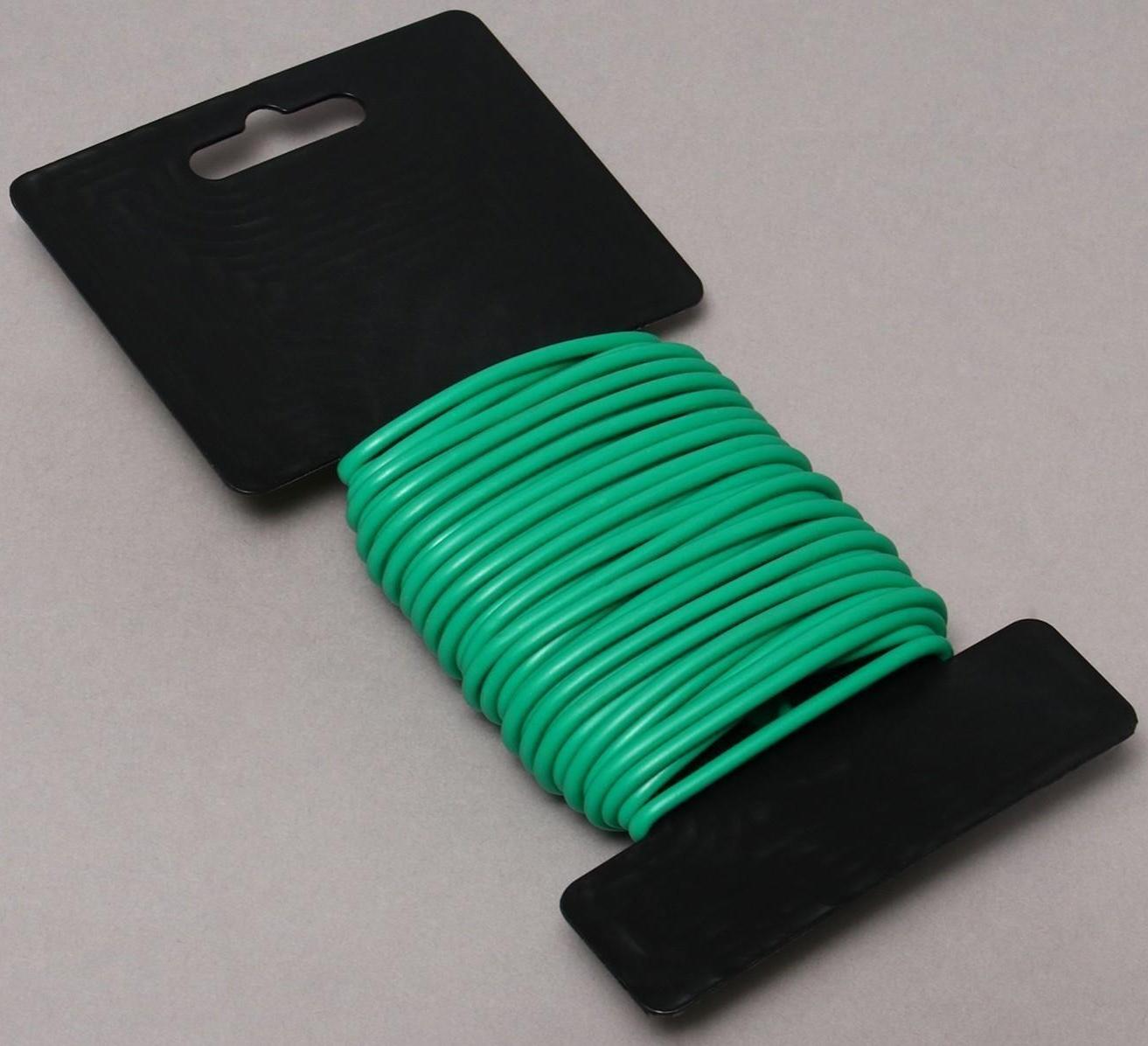 Проволока подвязочная, 10 м, d = 3 мм, мягкая, Greengo