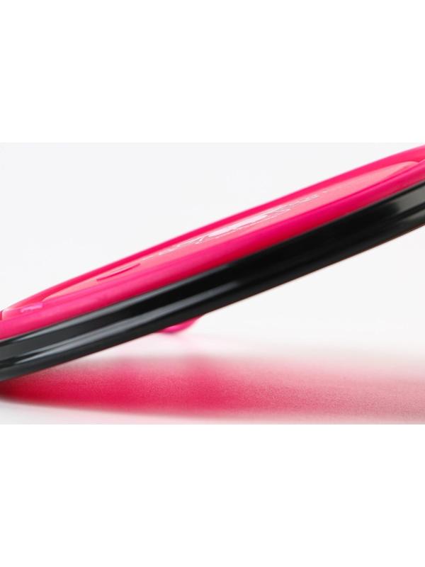 Миска силиконовая «Йога», 13х9х5.5 см, 350 мл, фуксия