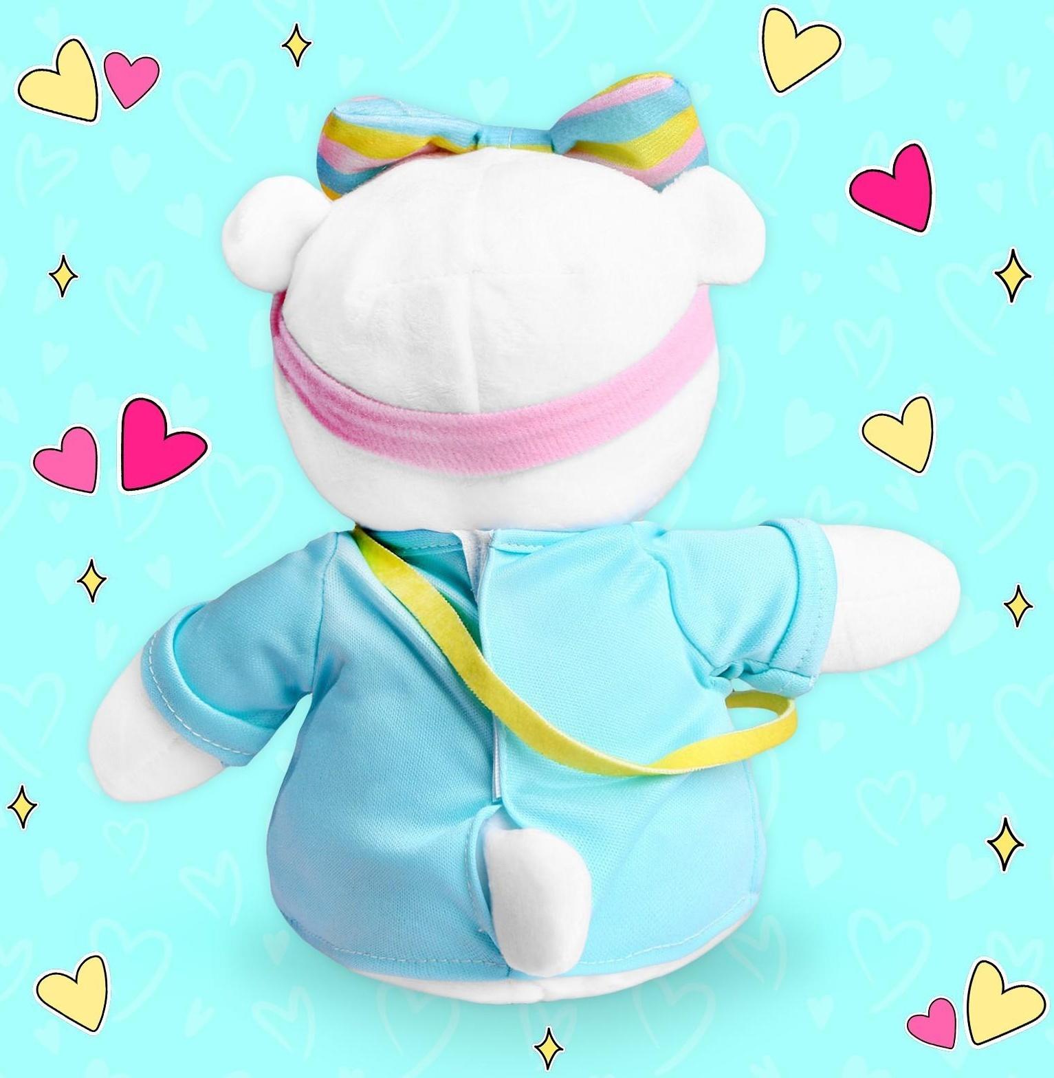 Мягкая игрушка «Мишка Лаппи» с уточкой