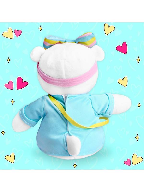 Мягкая игрушка «Мишка Лаппи» с уточкой