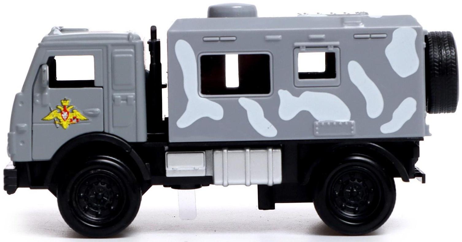 Грузовик металлический «КамАЗ «ОМОН», инерция, свет и звук