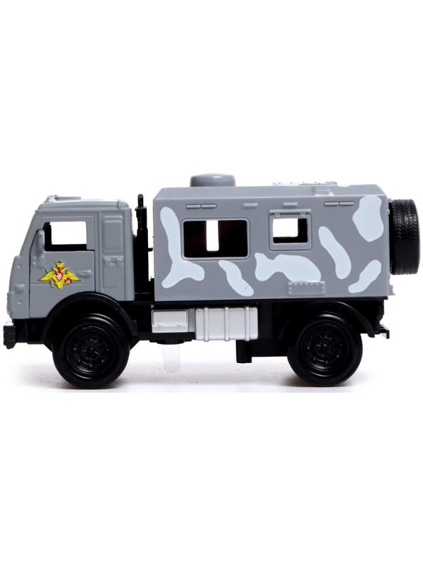 Грузовик металлический «КамАЗ «ОМОН», инерция, свет и звук
