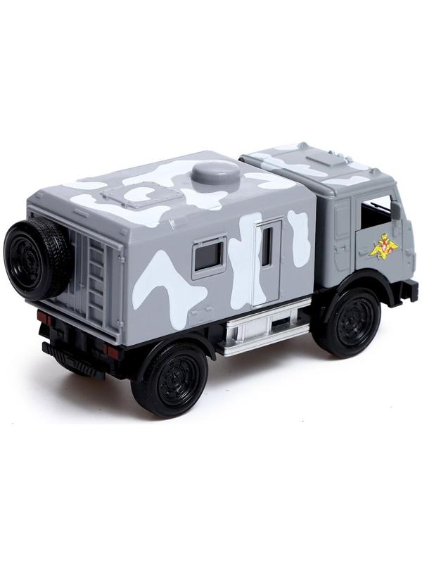 Грузовик металлический «КамАЗ «ОМОН», инерция, свет и звук