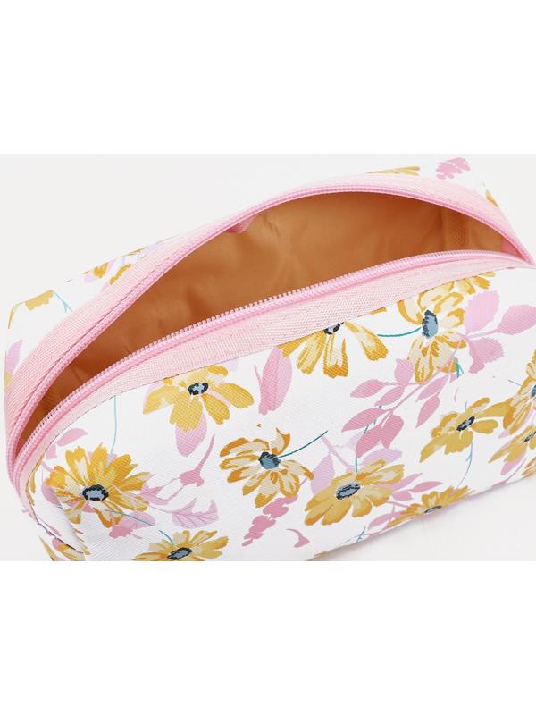 Косметичка на молнии, цвет розовый