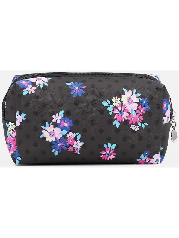 Косметичка на молнии, цвет чёрный