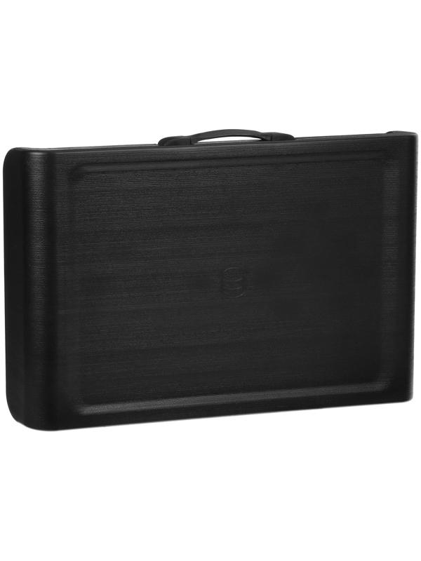 Набор мебели, складной: стол, 2 световых табурета, цвет чёрно-белый