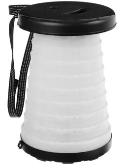 Табурет складой, походный, светодиодный, высота до 46 см, цвет чёрный