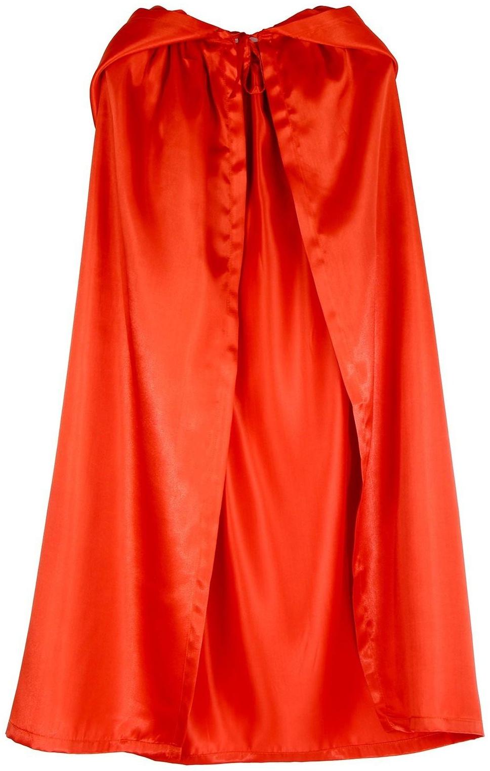 Карнавальный плащ детский,атлас,цвет терракотовый длина 100см